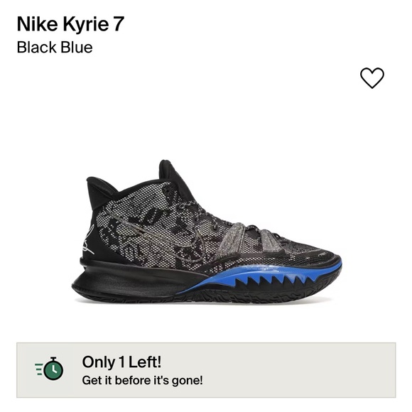 Kyrie 7 Black And Blue - Picture 3 of 3